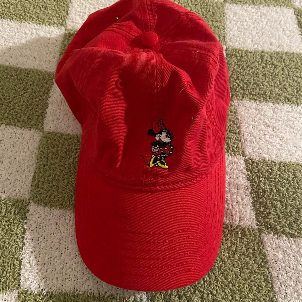 Disney Red Minnie Mouse Cap